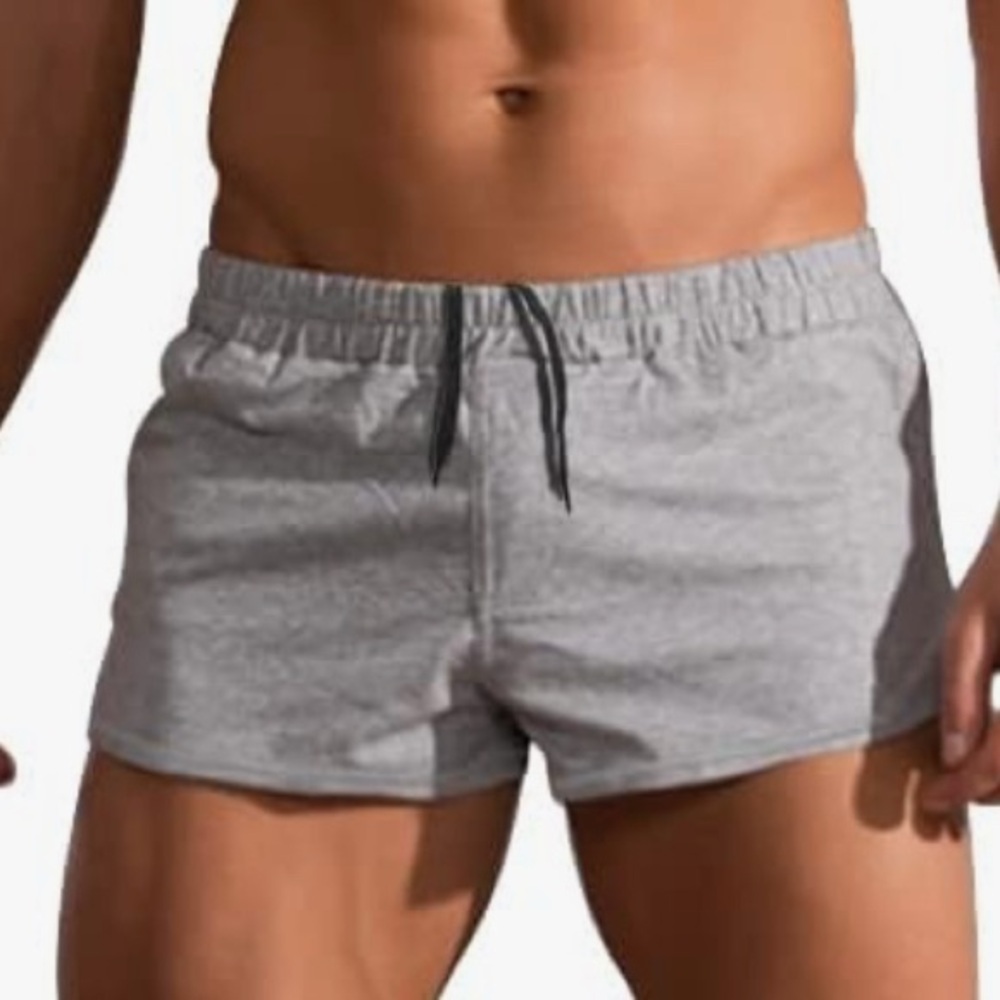 Amazon Men's Gray Casual Shorts